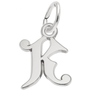 Rembrandt Charms - Letter Initial Charms - Nasselquist Jewellers