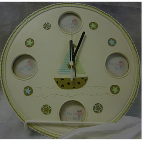 Children's Clock with Frames