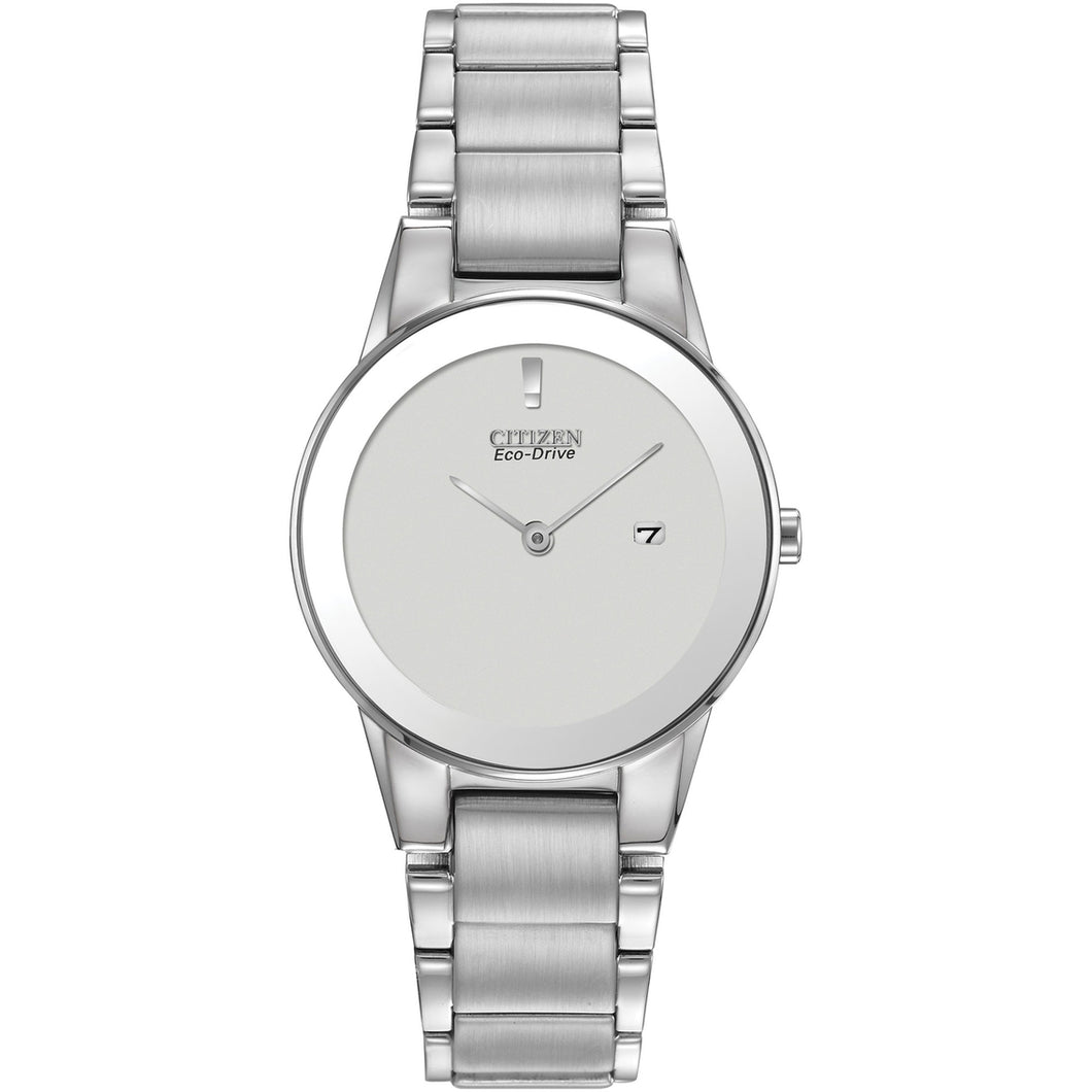 CITIZEN - Axiom Silver Ladies Eco-Drive Watch