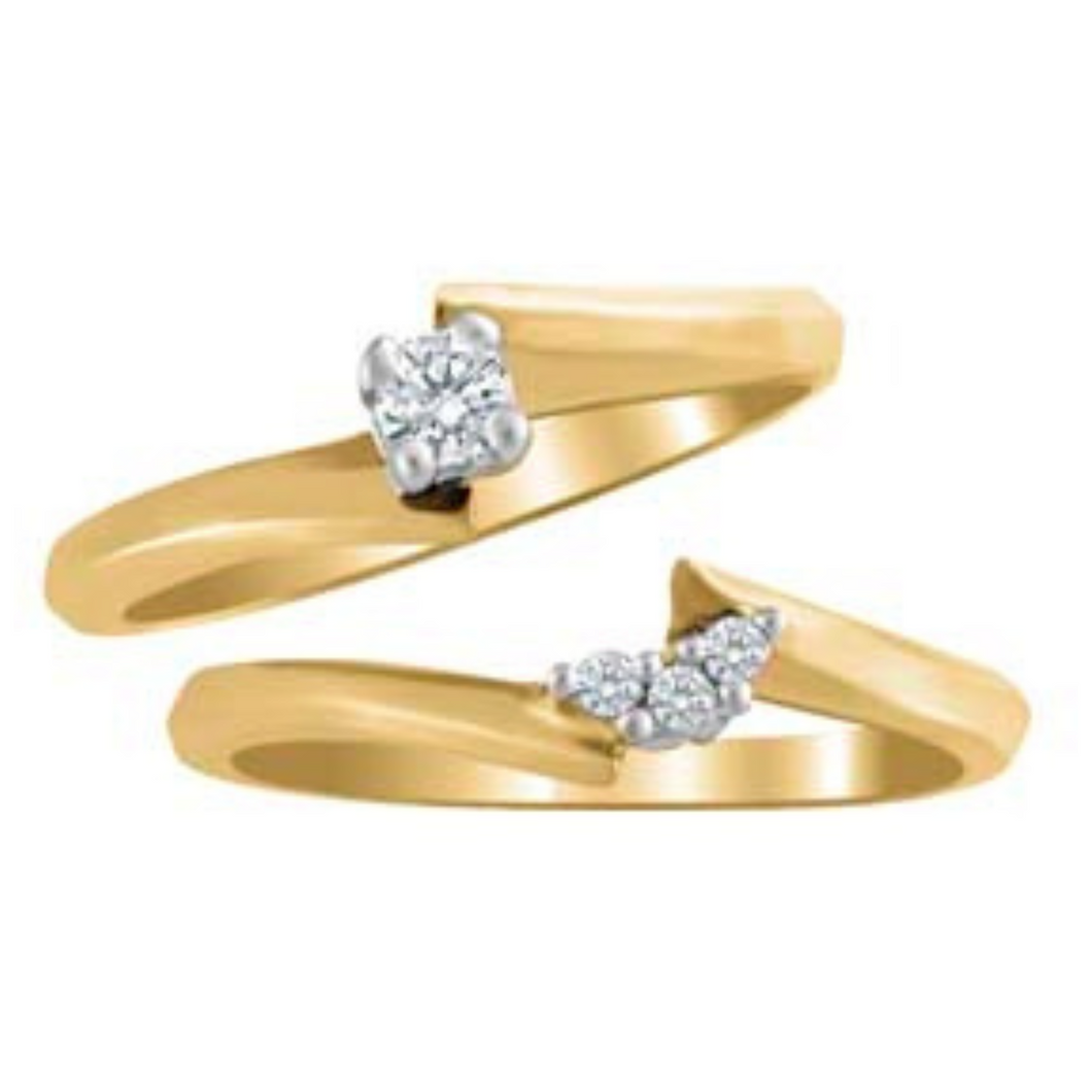 Yellow Gold Canadian Diamond Solitaire Ring