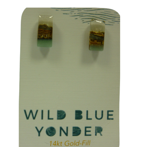 Wild Blue Yonder Earrings