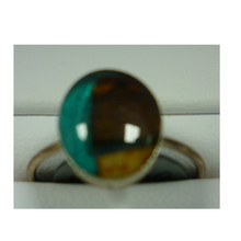 Load image into Gallery viewer, Wild Blue Yonder Silver Rings
