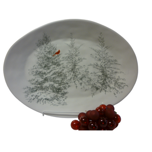 Winter Sketches Oval Platter