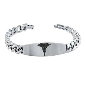 Italgem - Gents Medic Alert Bracelet