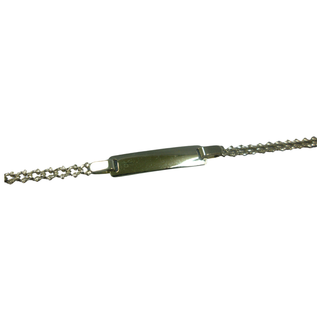 Childrens Gold ID Bracelets