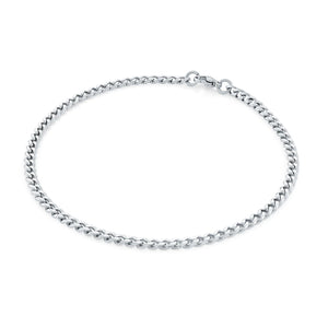 Italgem - Stainless Steel  Curb Anklet