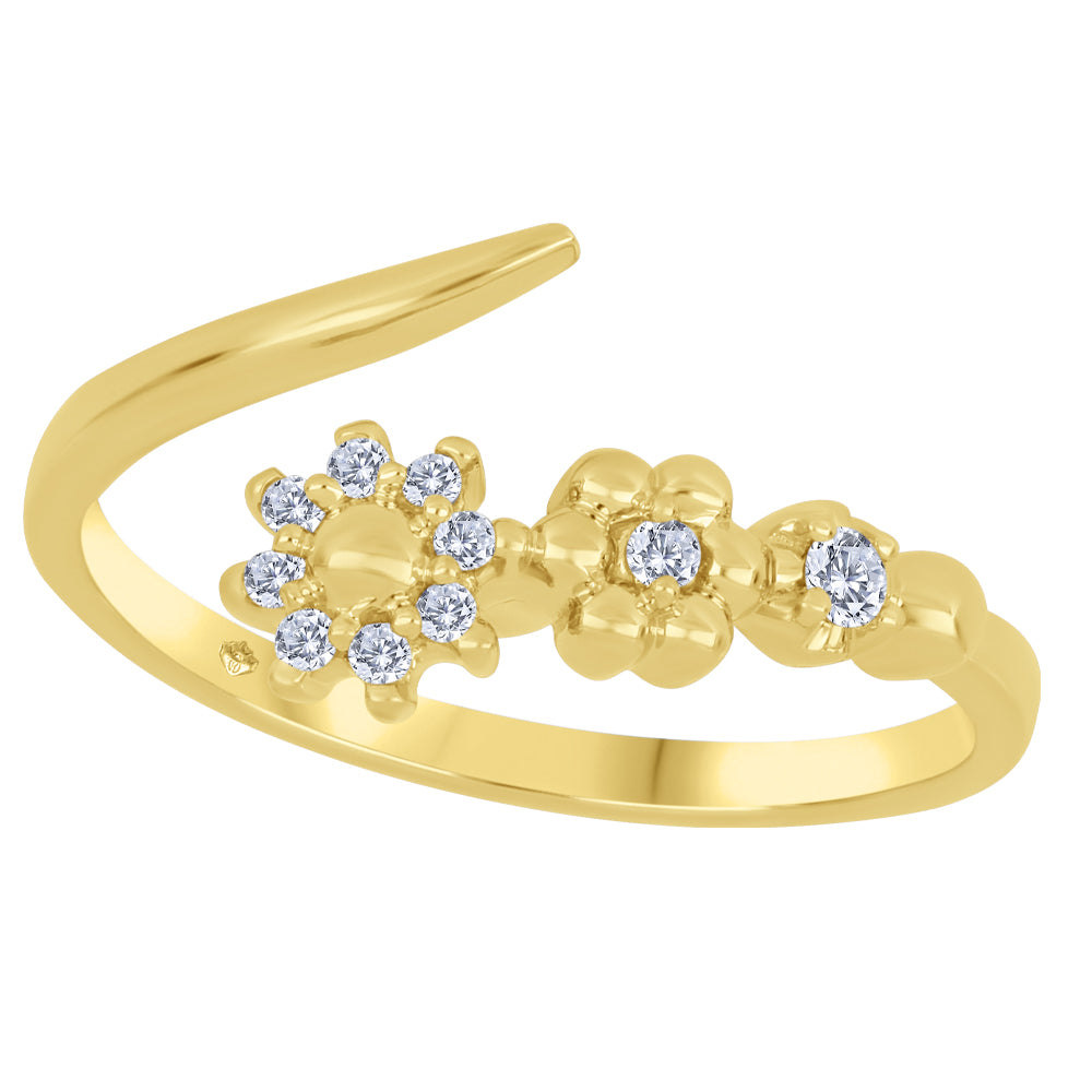 Yellow Gold Canadian Diamond Ring