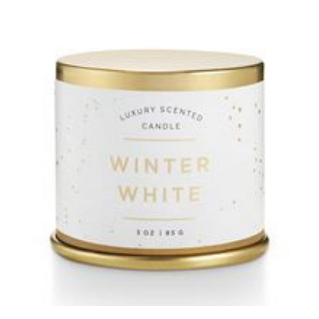 Illume Candles - Winter White Small Demi Tin