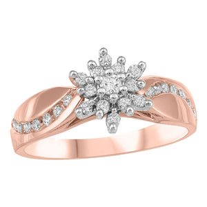 Rose Gold Diamond Ring