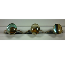 Load image into Gallery viewer, Wild Blue Yonder Silver Rings
