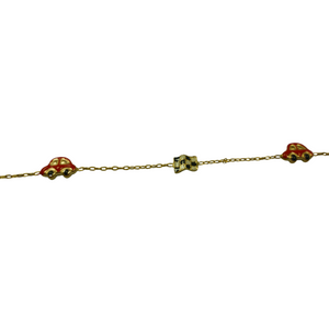 Childrens Gold ID Bracelets