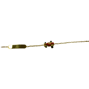 Childrens Gold ID Bracelets